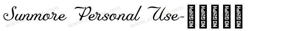 Sunmore Personal Use字体转换